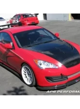 APR Performance Carbon Fiber Side Rocker Extensions | Side Skirt Hyundai Genesis Coupe 2009-2012                                     - FS-603408 - Image 3