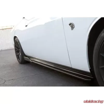 APR Performance Carbon Fiber Side Rocker Extension Dodge Challenger Hellcat 2015-2023 - FS-723508