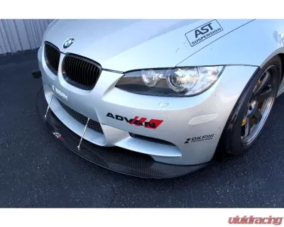 APR Performance Carbon Fiber Front Bumper Spats BMW E92 M3 - CF-549003