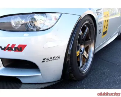 APR Performance Carbon Fiber Front Bumper Spats BMW E92 M3 - CF-549003