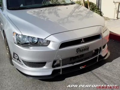 APR Performance Stock Bumper Carbon Fiber Front Wind Splitter Mitsubishi Evolution X 2008-2016 - CW-489110