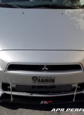 APR Performance Stock Bumper Carbon Fiber Front Wind Splitter Mitsubishi Evolution X 2008-2016                                     - CW-489110 - Image 7