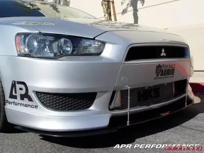 APR Performance Stock Bumper Carbon Fiber Front Wind Splitter Mitsubishi Evolution X 2008-2016 - CW-489110