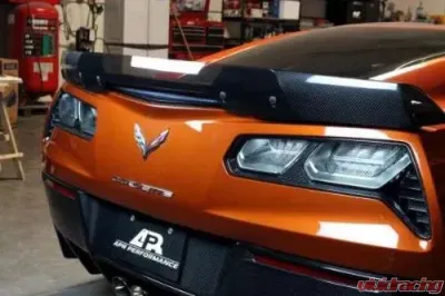 APR Performance Rear Spoiler Version II Track Pack Non-Wickerbill Chevrolet Corvette C7 2014-2019 - AS-105722