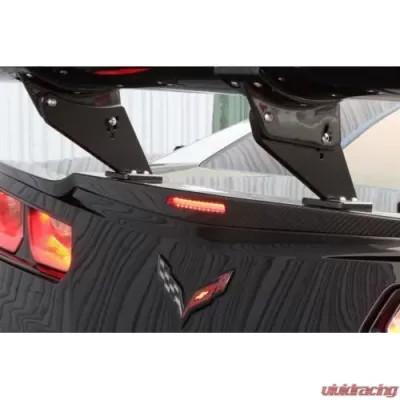 APR Performance GTC-500 Chassis Mount Carbon Fiber Adjustable Wing Chevrolet Corvette C7 Z06 | Grand Sport 2015-2019 - AS-107178