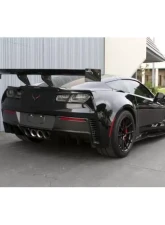 APR Performance GTC-500 Chassis Mount Carbon Fiber Adjustable Wing Chevrolet Corvette C7 Z06 | Grand Sport 2015-2019                                     - AS-107178 - Image 5