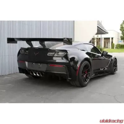 APR Performance GTC-500 Chassis Mount Carbon Fiber Adjustable Wing Chevrolet Corvette C7 Z06 | Grand Sport 2015-2019 - AS-107178