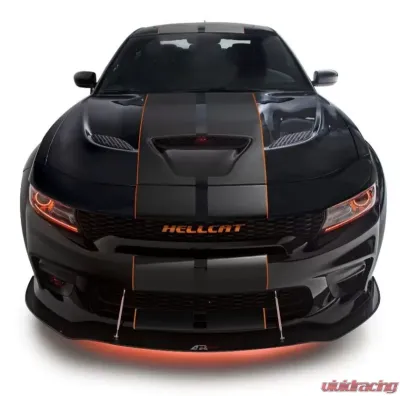APR Performance Widebody Carbon Fiber Front Wind Splitter Dodge Charger 2020-2023 - CW-721020