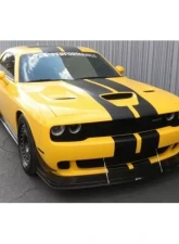 APR Performance Carbon Fiber Front Wind Splitter Dodge Challenger Hellcat 2015-2023                                     - CW-723505 - Image 4