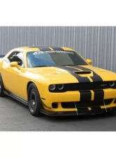 APR Performance Carbon Fiber Front Wind Splitter Dodge Challenger Hellcat 2015-2023                                     - CW-723505 - Image 5