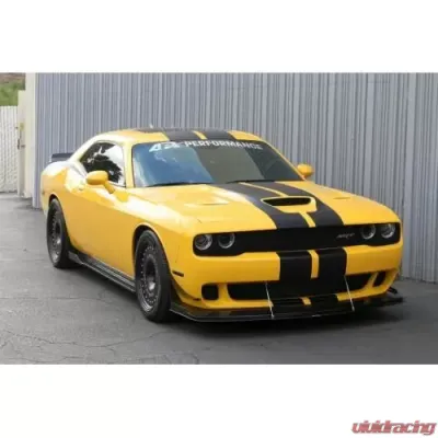 APR Performance Carbon Fiber Front Wind Splitter Dodge Challenger Hellcat 2015-2023 - CW-723505