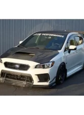 APR Performance Carbon Fiber Wind Splitter With Rods And APR Airdam Subaru WRX | STI 2018-2021                                     - CW-801806 - Image 3