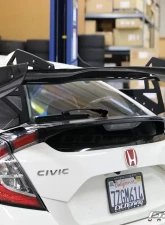SPOON Sports Crane Neck GT Wing Honda Civic Type-R FK8 2017-2021                                     - 84112-FK8-000 - Image 2