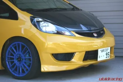 SPOON Sports Aero Bumper (Carbon Grill) No Paint Honda Fit GE8 2009-2013 - 71101-GE8-010